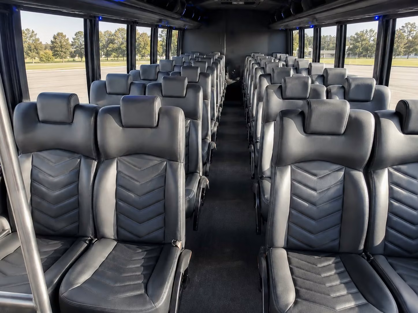18 passenger minibus inside