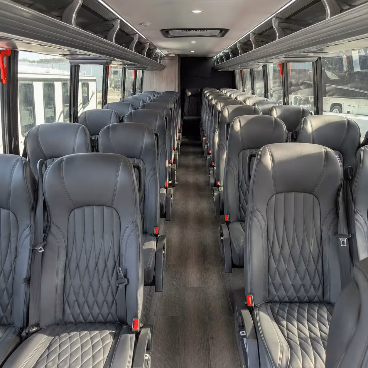 25 passenger minibus inside