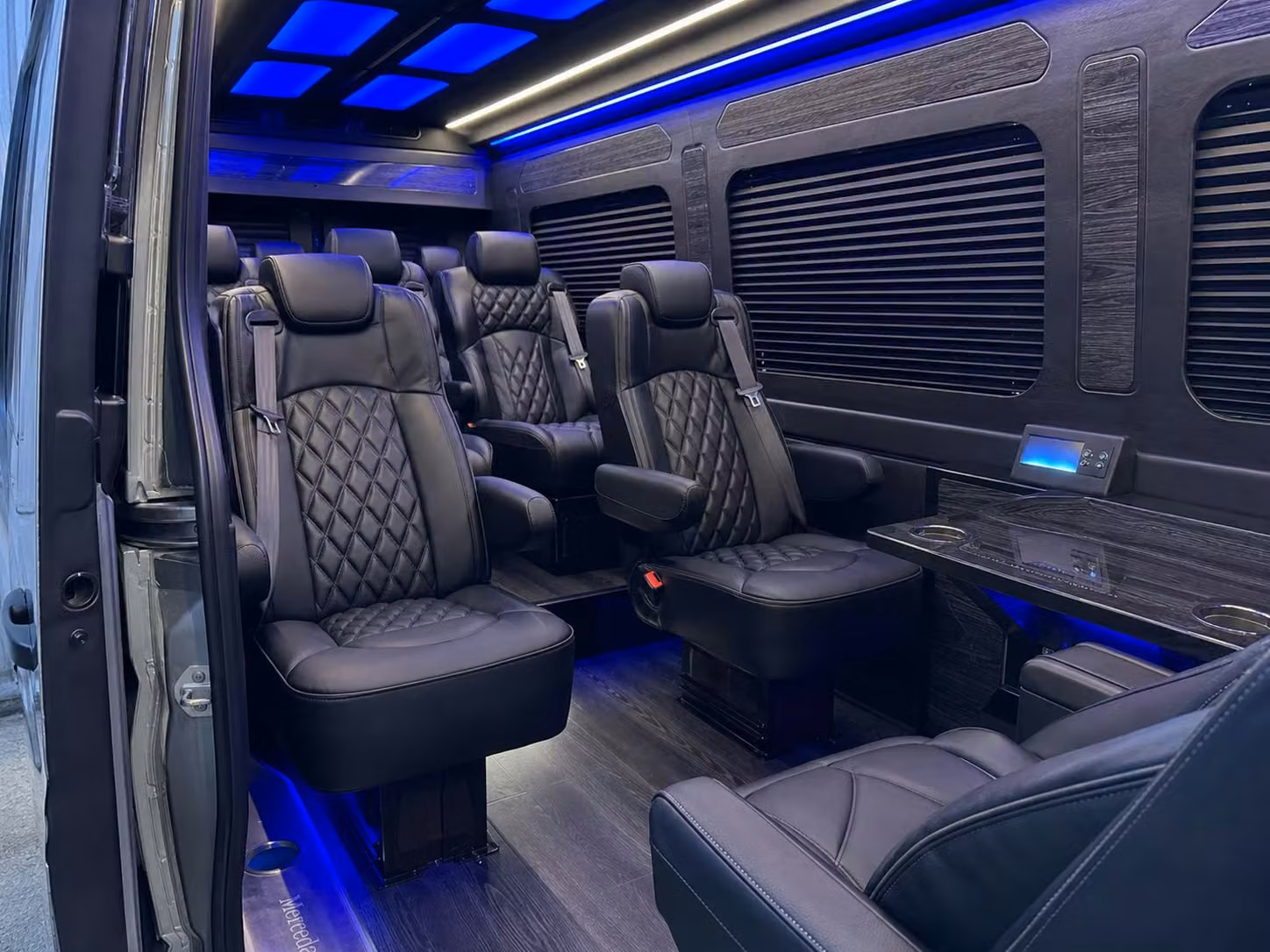 sprinter van transportation for groups and events across columbus
