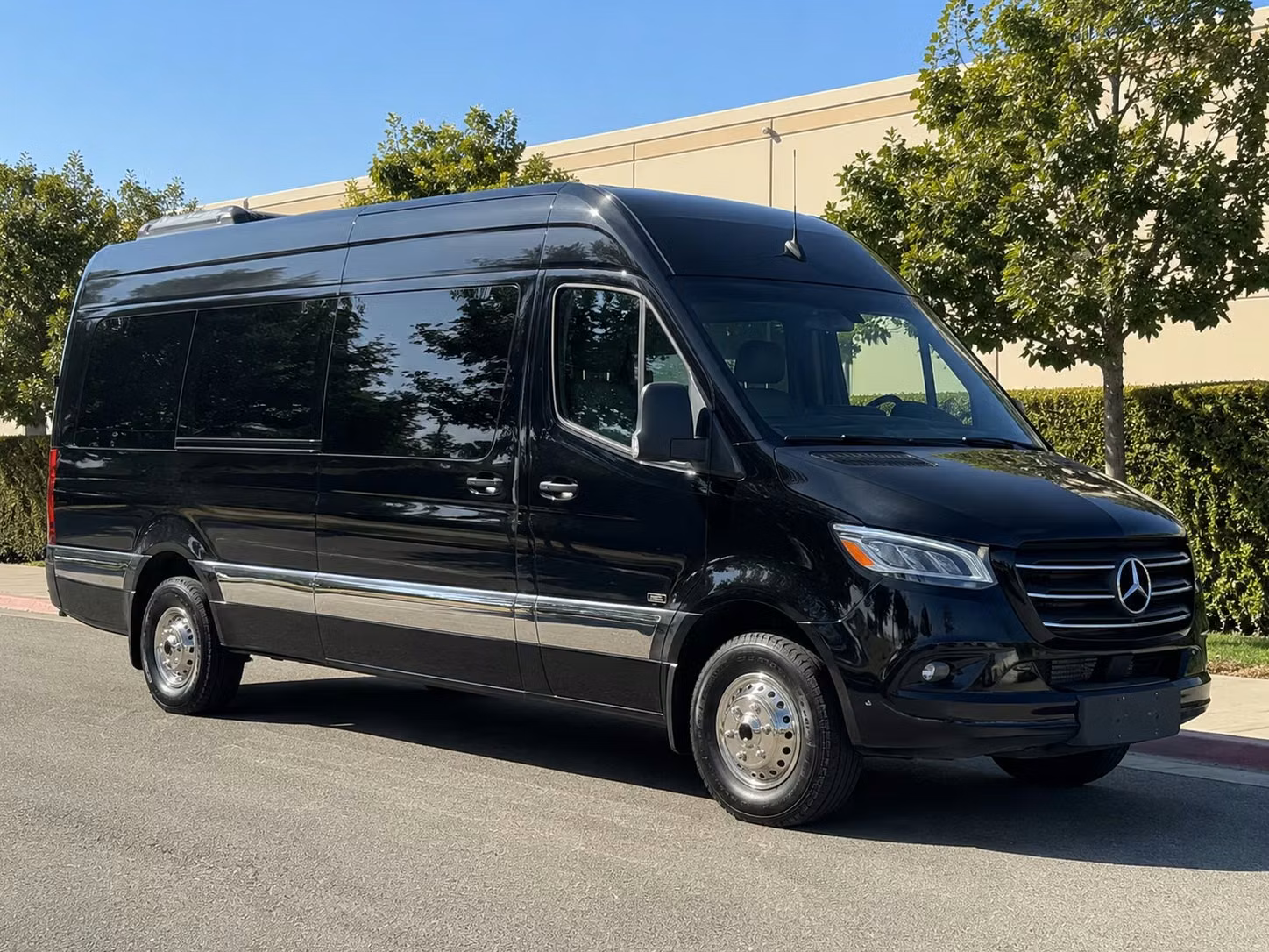 sprinter van with driver